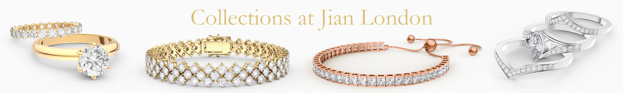 Jewelry Collections for everyone - from precious gemstones to Diamonds. From Silver to 18K Gold.
